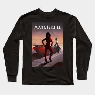 Cannonball Run Marcie and Jill - Lamborghini Countach - Car Legends Long Sleeve T-Shirt